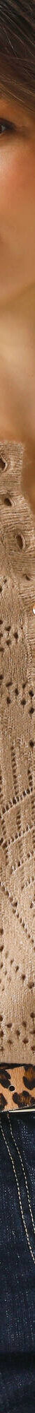 Pull col tunisien en maille ajourée (naturel) Pull col tunisien en maille ajourée (naturel)